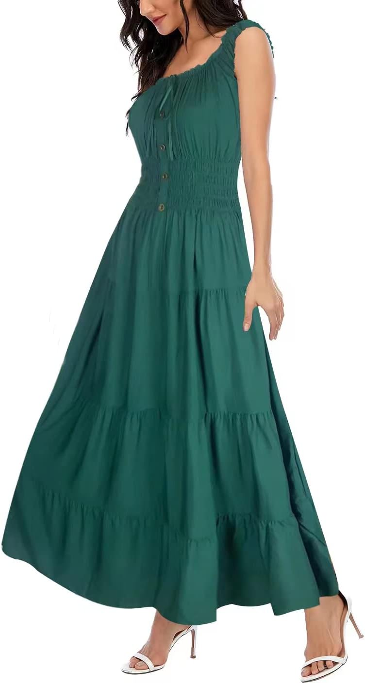 Women's Casual and Flowing Long Dress