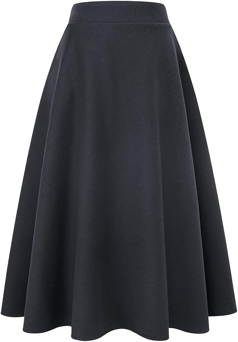 Women's Stretchable Waist Design Long Dress