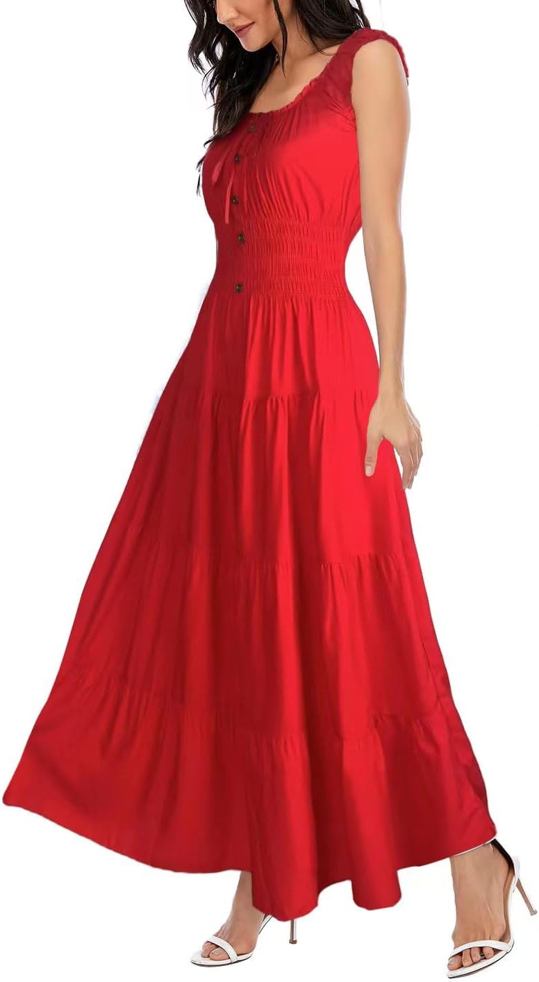 Women's Casual and Flowing Long Dress