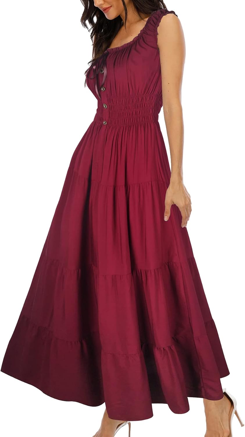Women's Casual and Flowing Long Dress