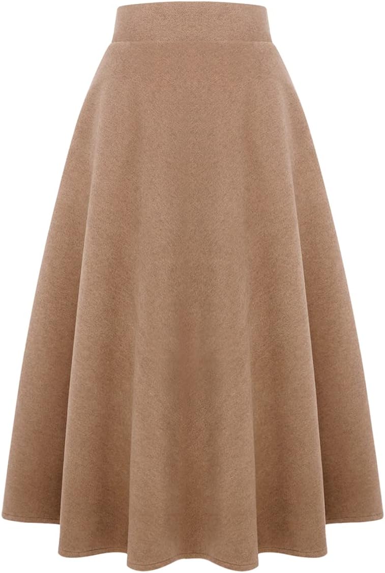 Women's Stretchable Waist Design Long Dress