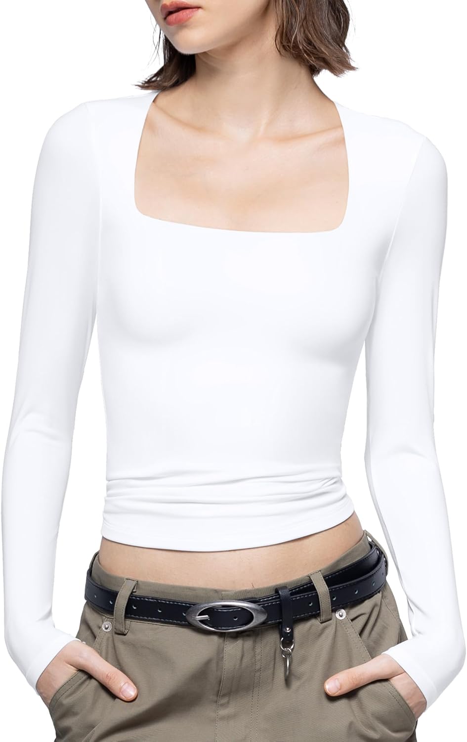 Lady, Long-sleeved Blouse