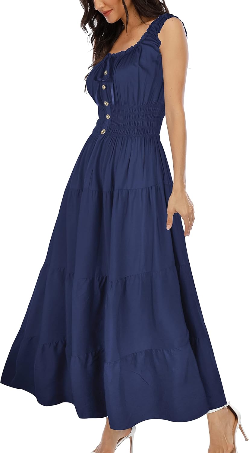 Women's Casual and Flowing Long Dress