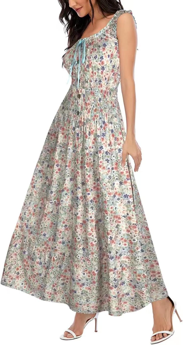 Women's Casual and Flowing Long Dress