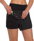 Lady's Double-layer Sports Shorts