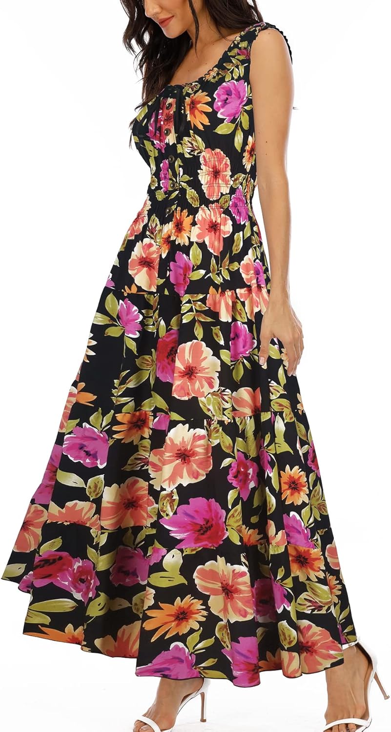 Women's Casual and Flowing Long Dress