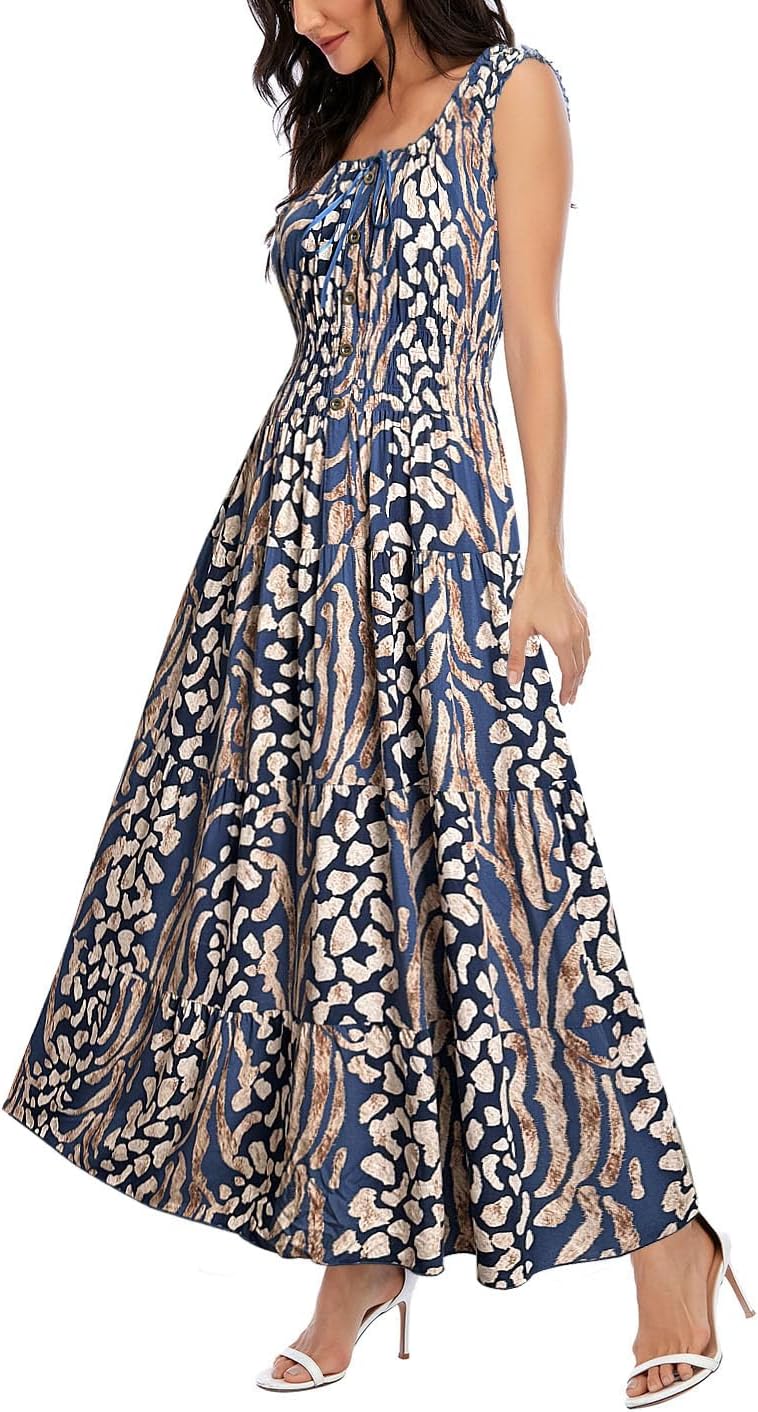 Women's Casual and Flowing Long Dress