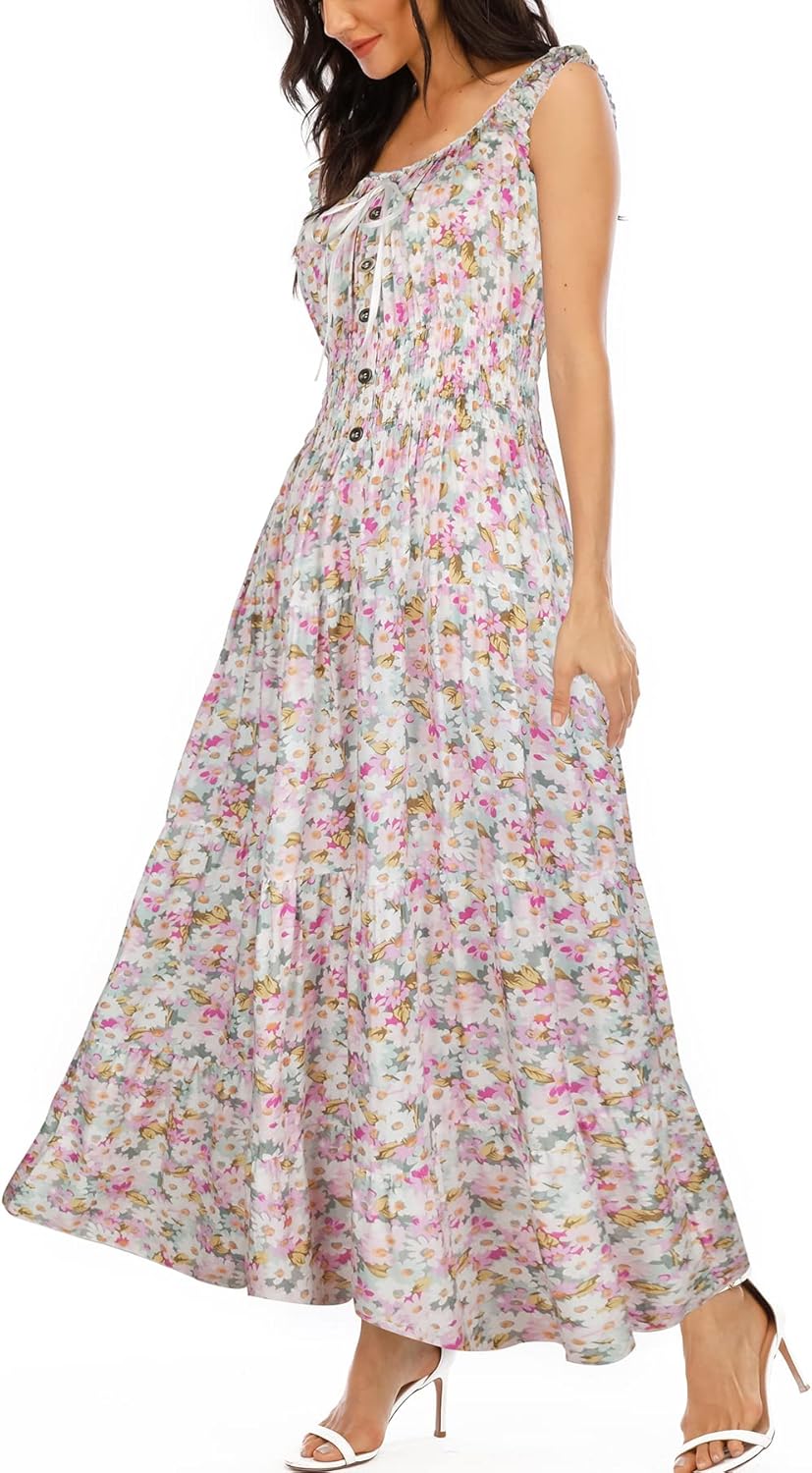 Women's Casual and Flowing Long Dress