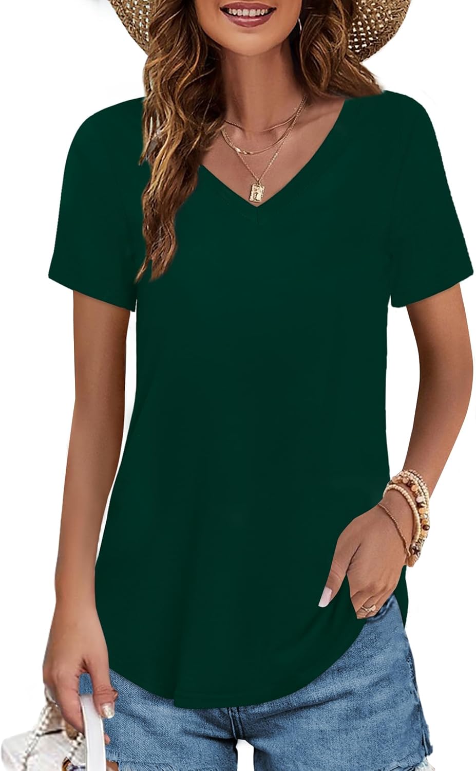 Women's Long-sleeved Cotton Blouse T-shirt