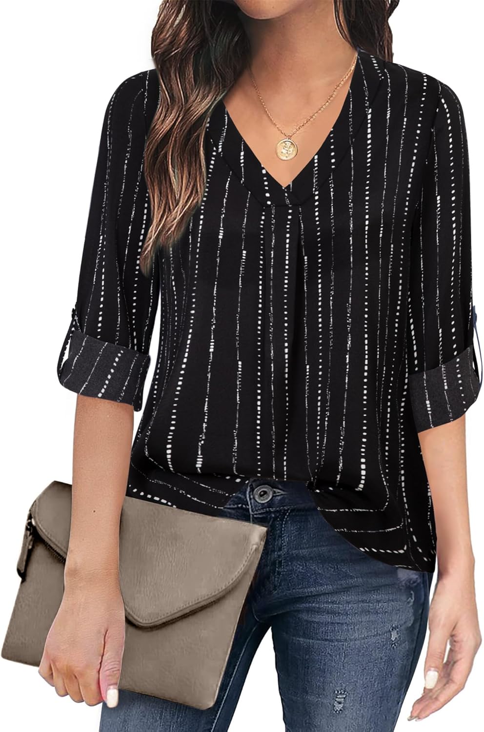 Lady's Long-sleeved Blouse