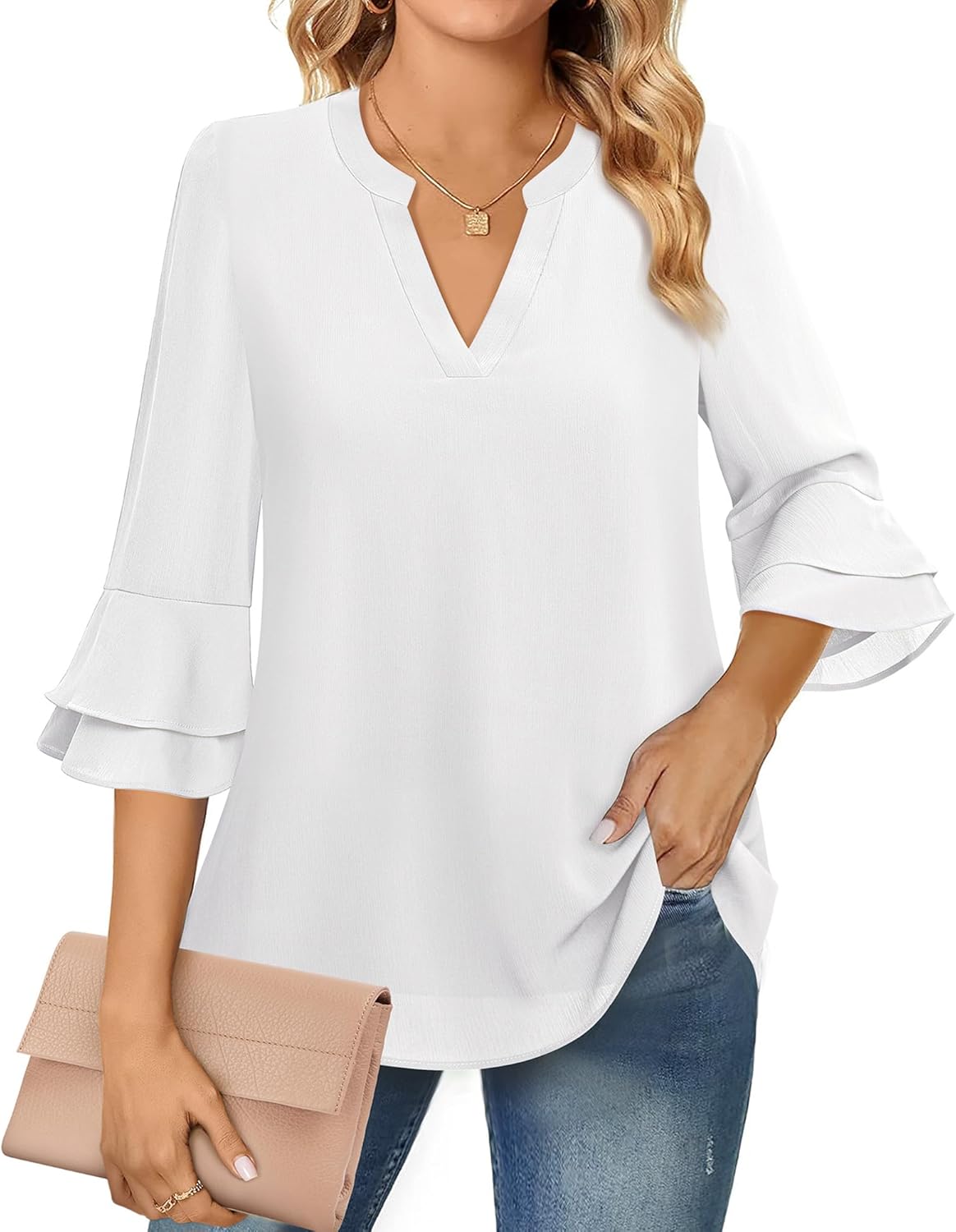 Women's Long-sleeved Blouse