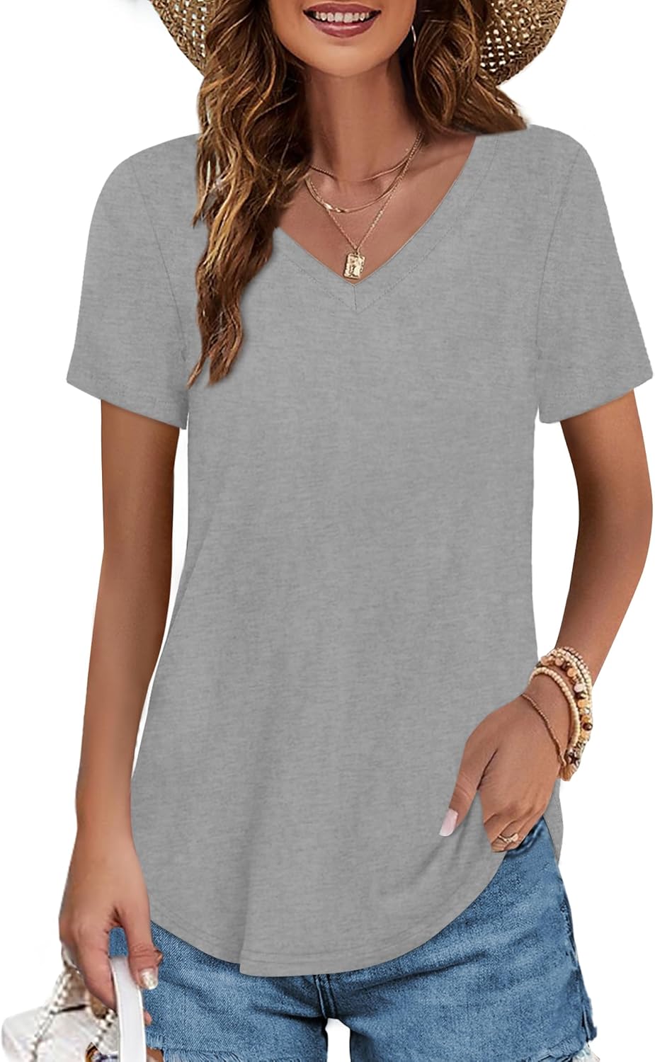 Women's Long-sleeved Cotton Blouse T-shirt