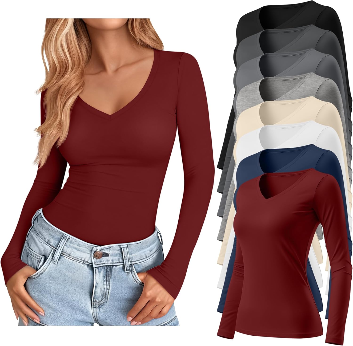 Women's Long-sleeved Shirt for Autumn T-shirt