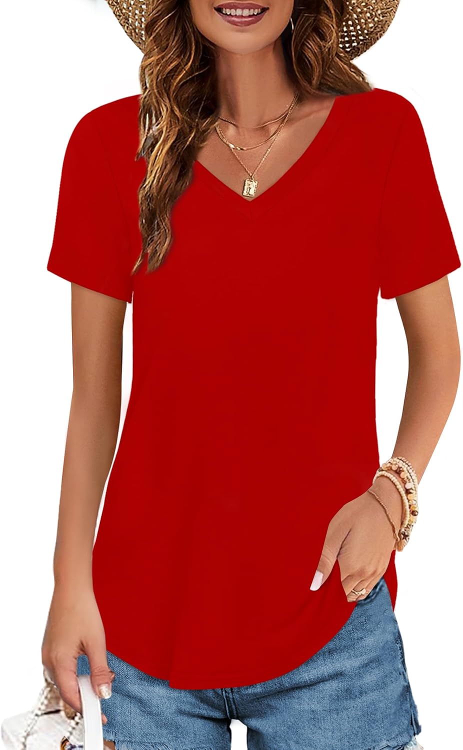 Women's Long-sleeved Cotton Blouse T-shirt