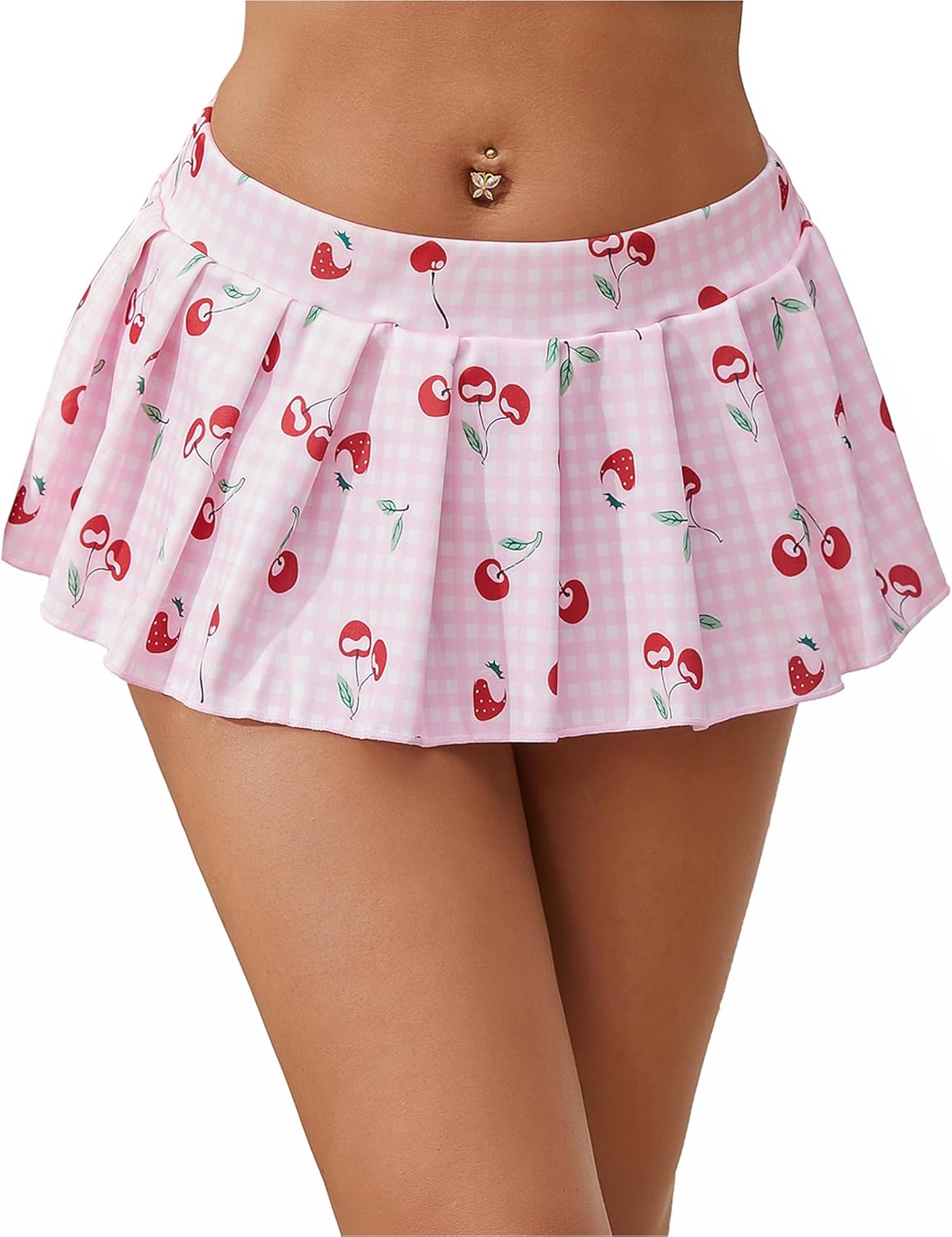 Women's Pleated Skirt in A Short Style