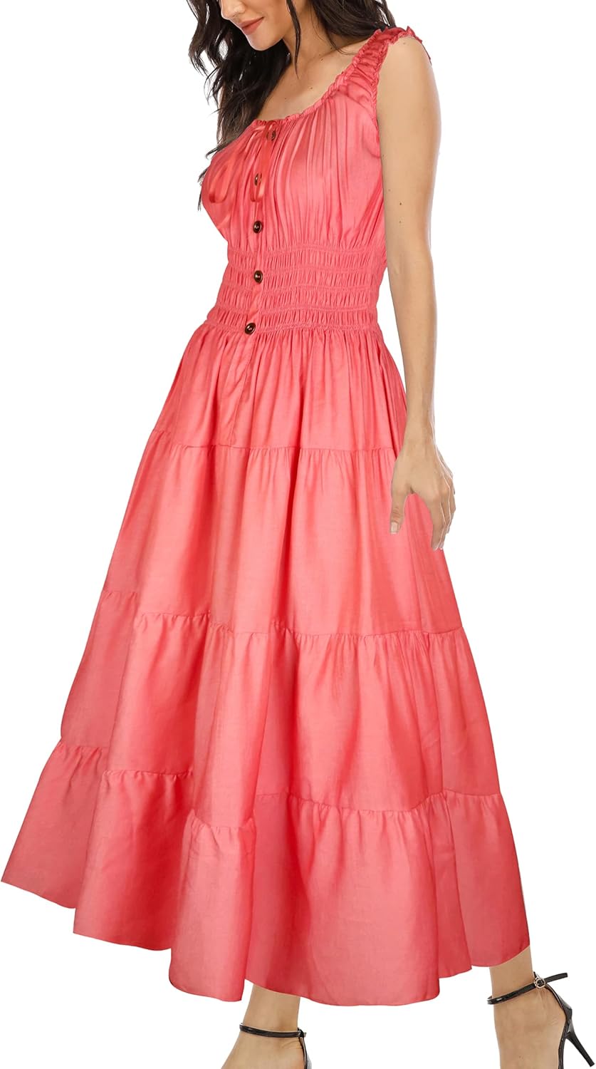 Women's Casual and Flowing Long Dress