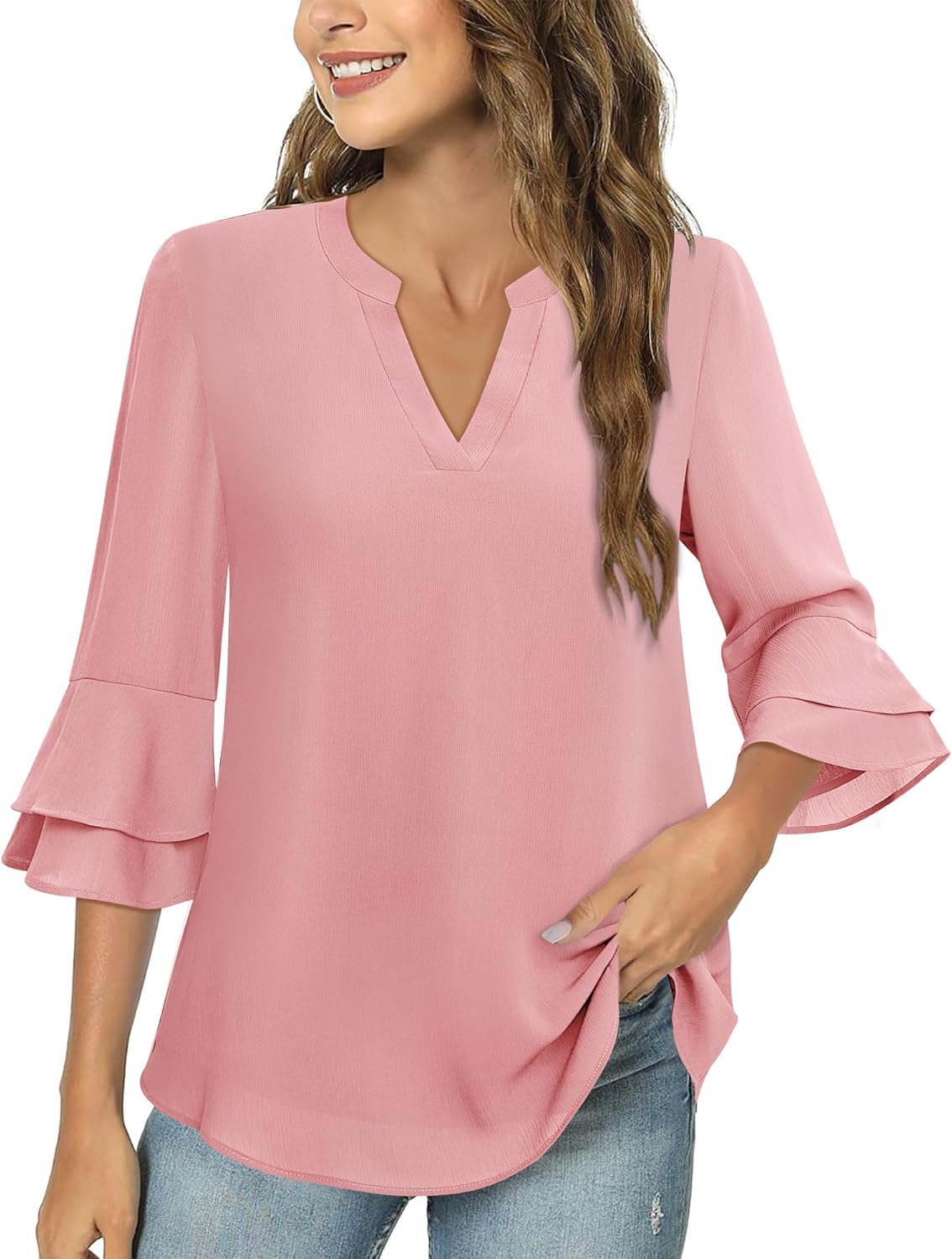 Women's Long-sleeved Blouse