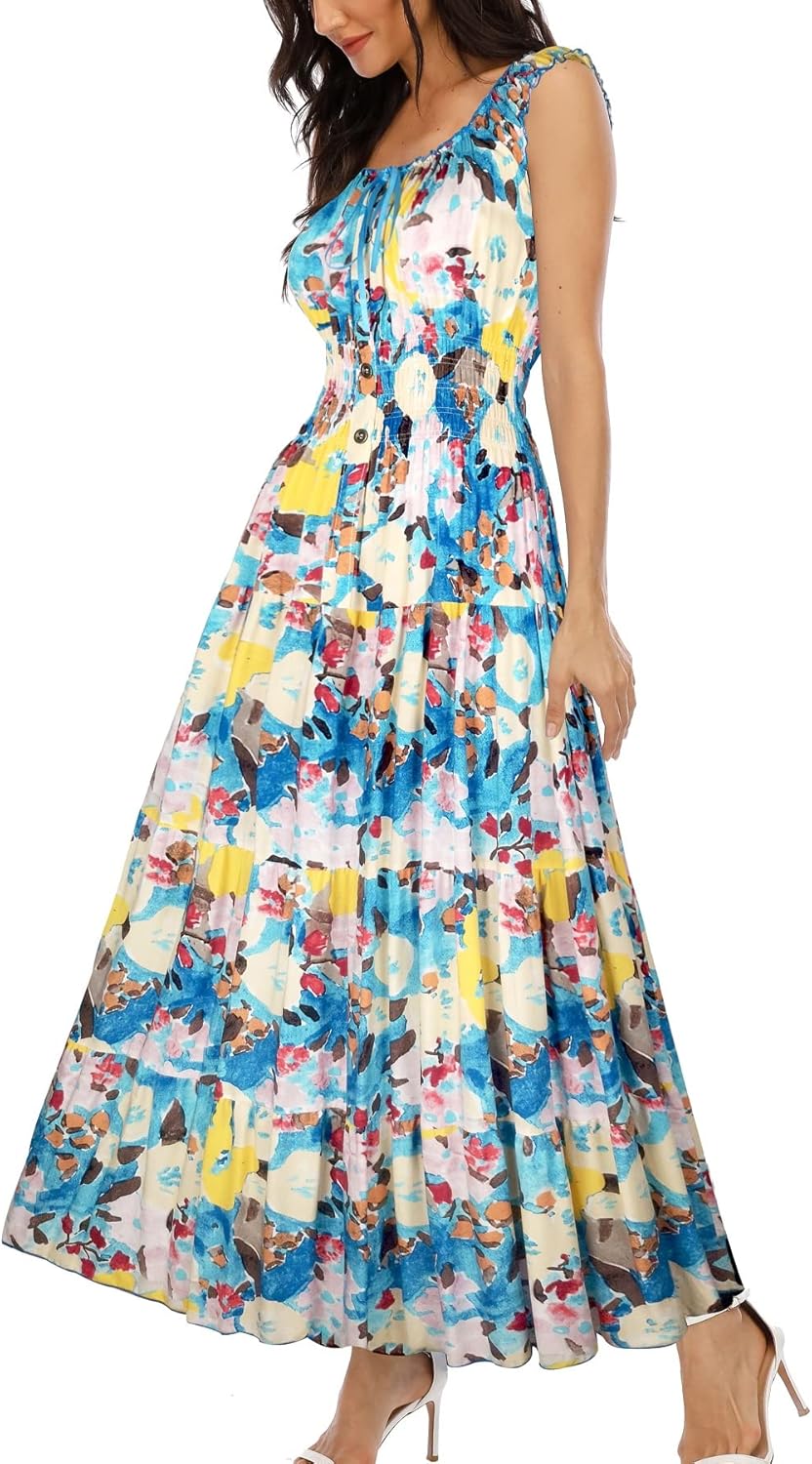Women's Casual and Flowing Long Dress