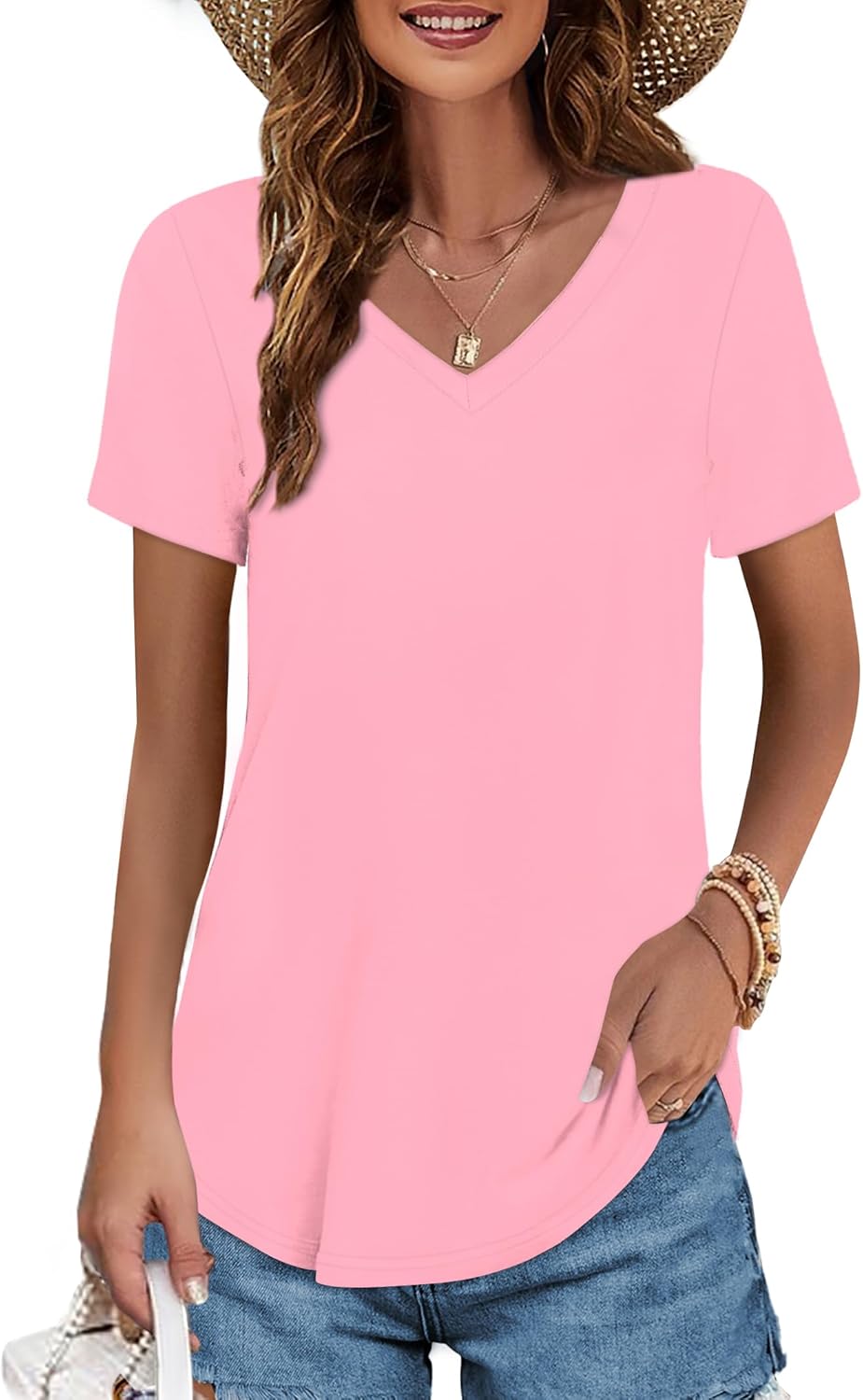 Women's Long-sleeved Cotton Blouse T-shirt