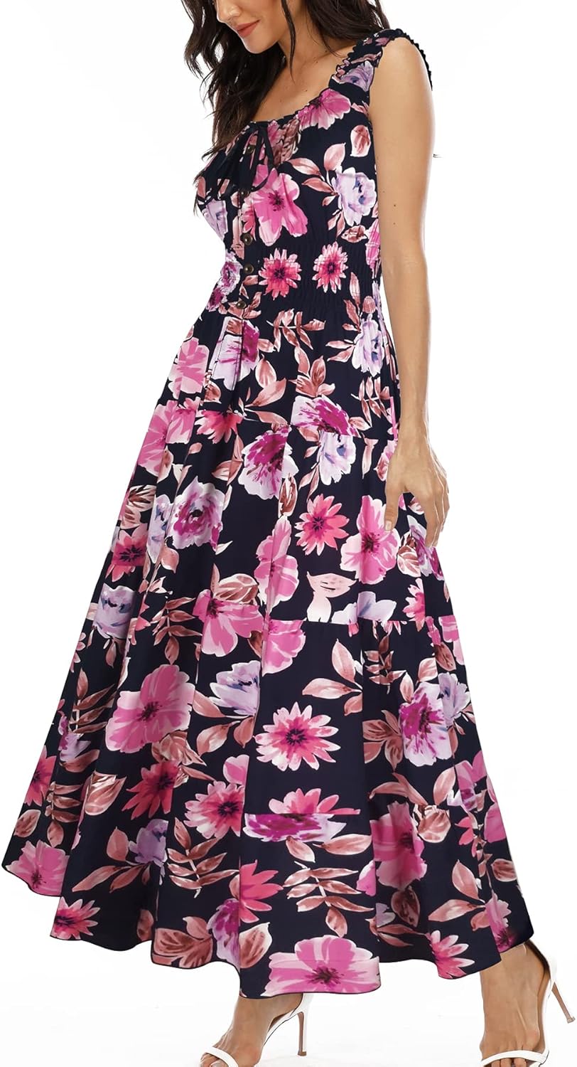 Women's Casual and Flowing Long Dress