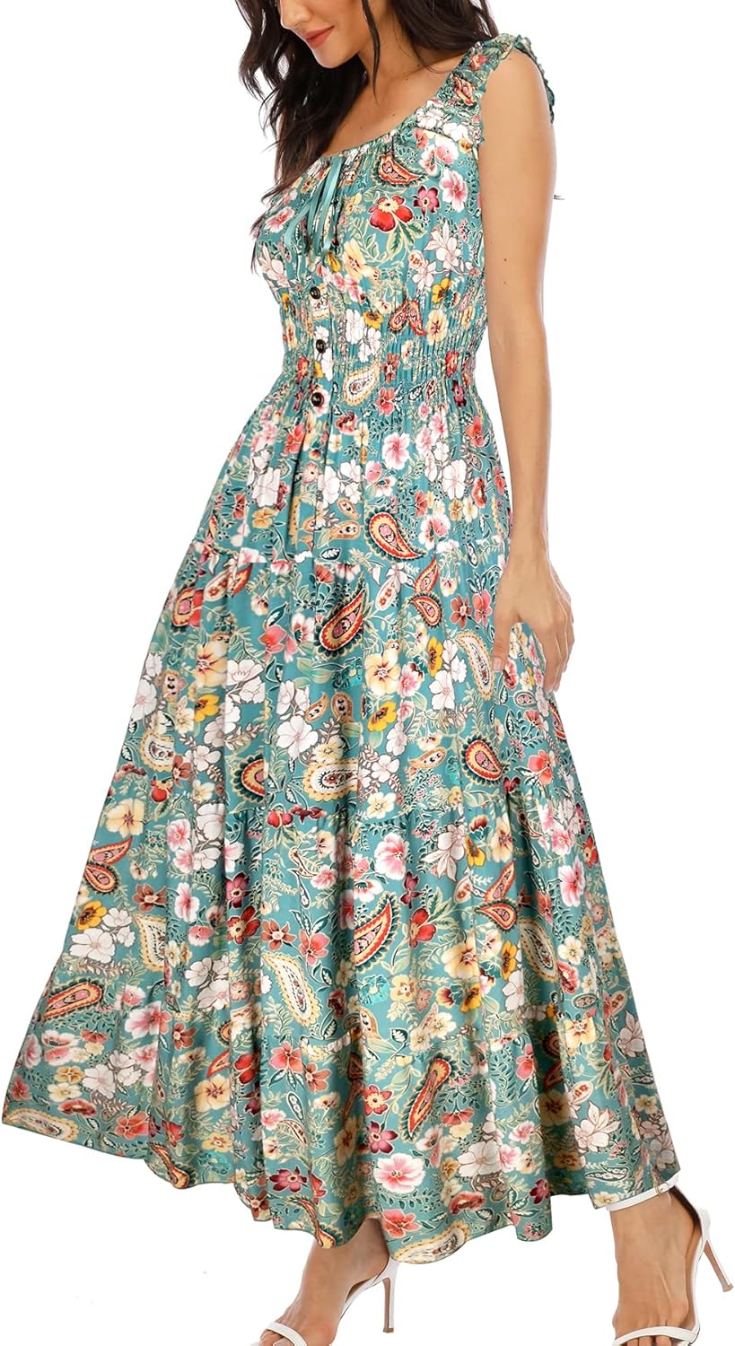 Women's Casual and Flowing Long Dress