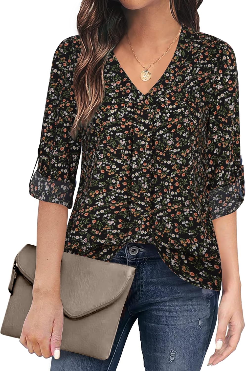 Lady's Long-sleeved Blouse