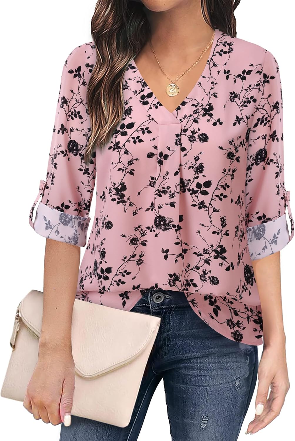 Lady's Long-sleeved Blouse
