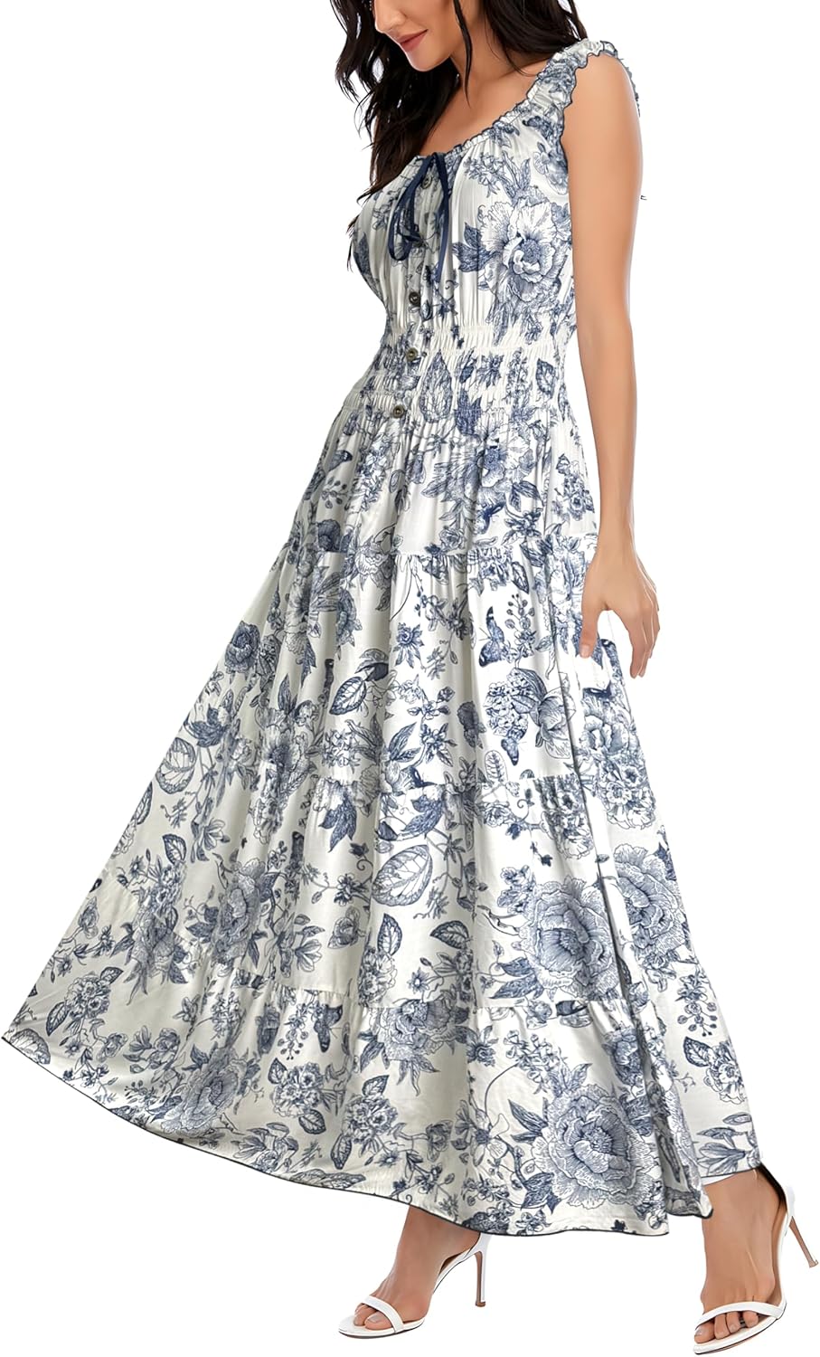 Women's Casual and Flowing Long Dress
