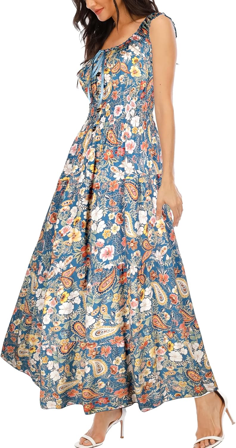 Women's Casual and Flowing Long Dress