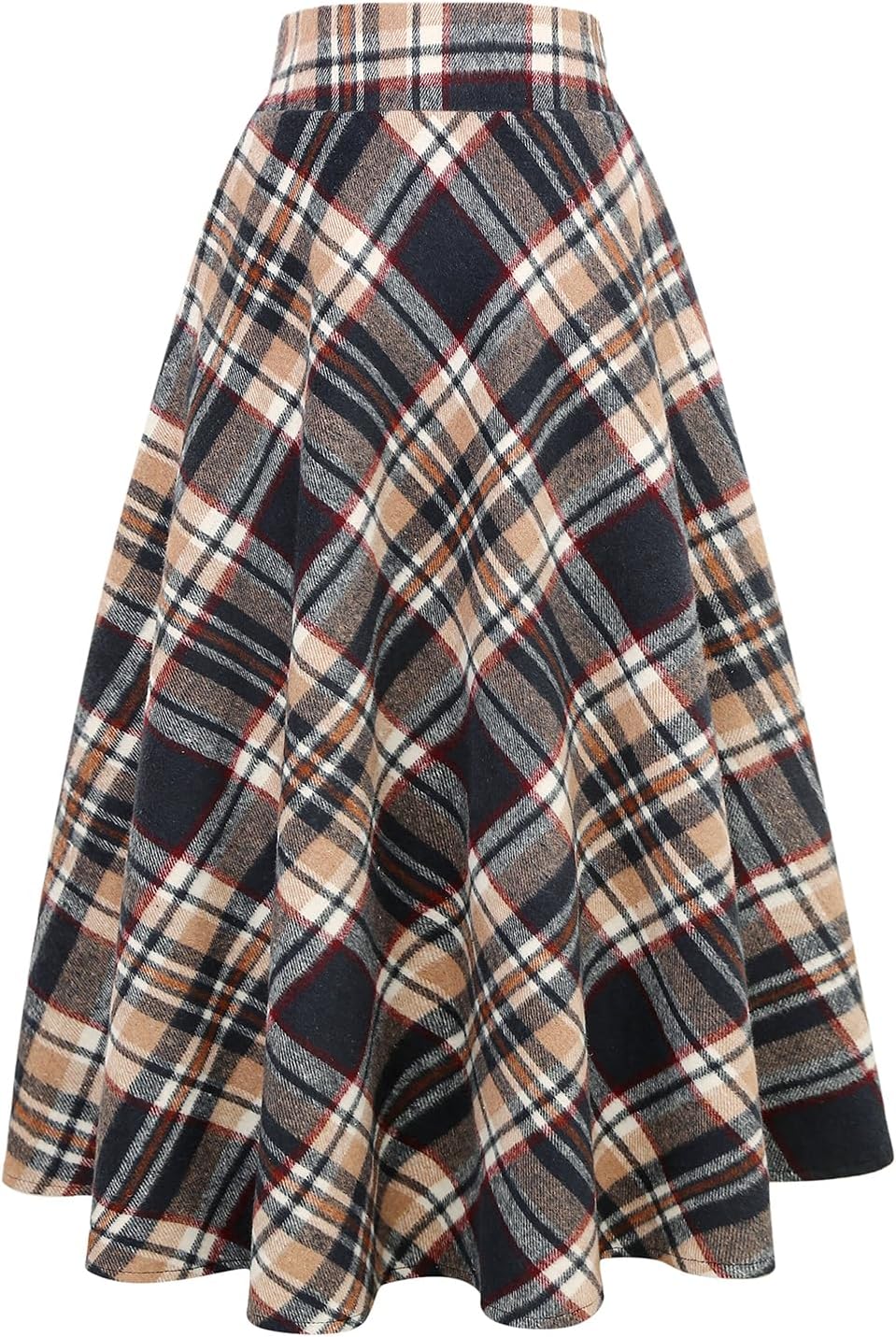 Women's Stretchable Waist Design Long Dress