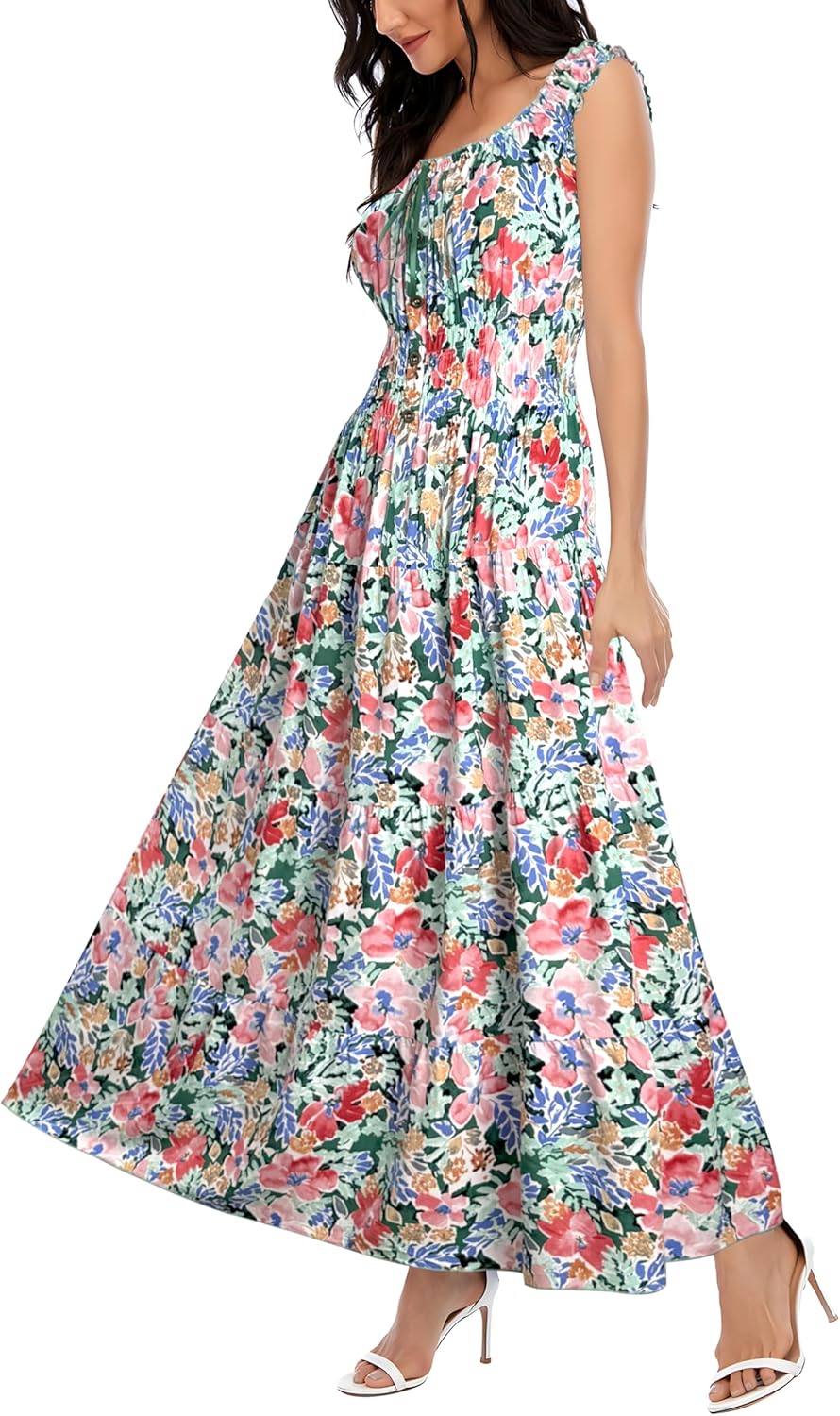 Women's Casual and Flowing Long Dress