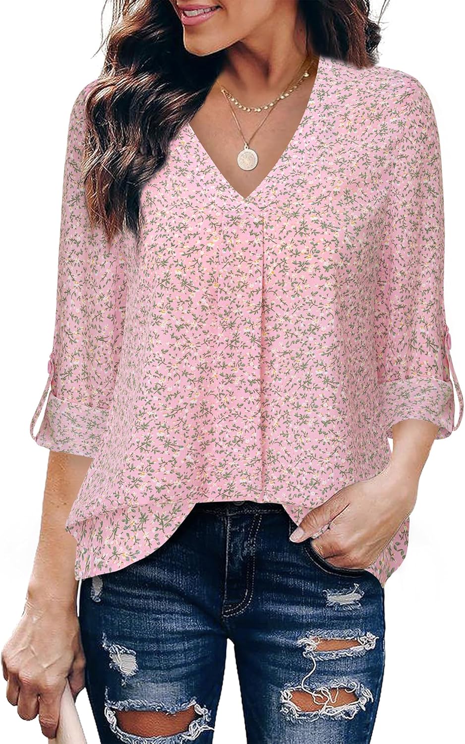 Lady's Long-sleeved Blouse