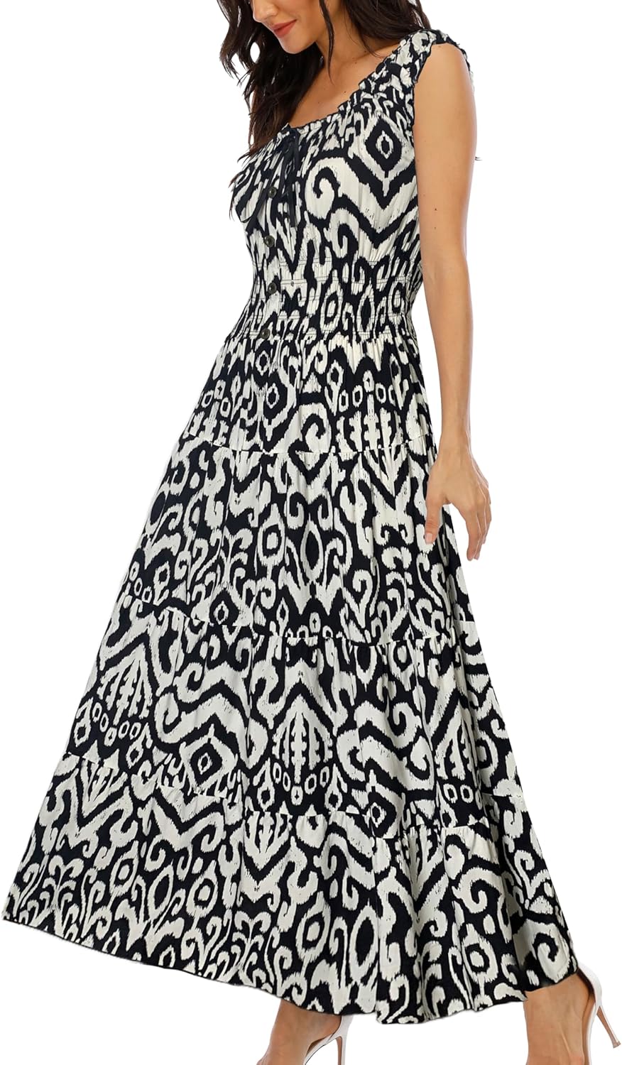 Women's Casual and Flowing Long Dress