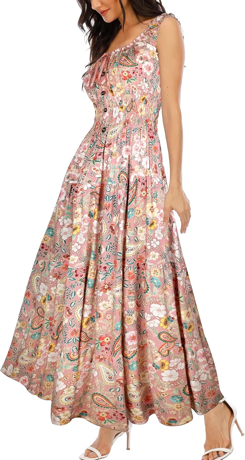 Women's Casual and Flowing Long Dress