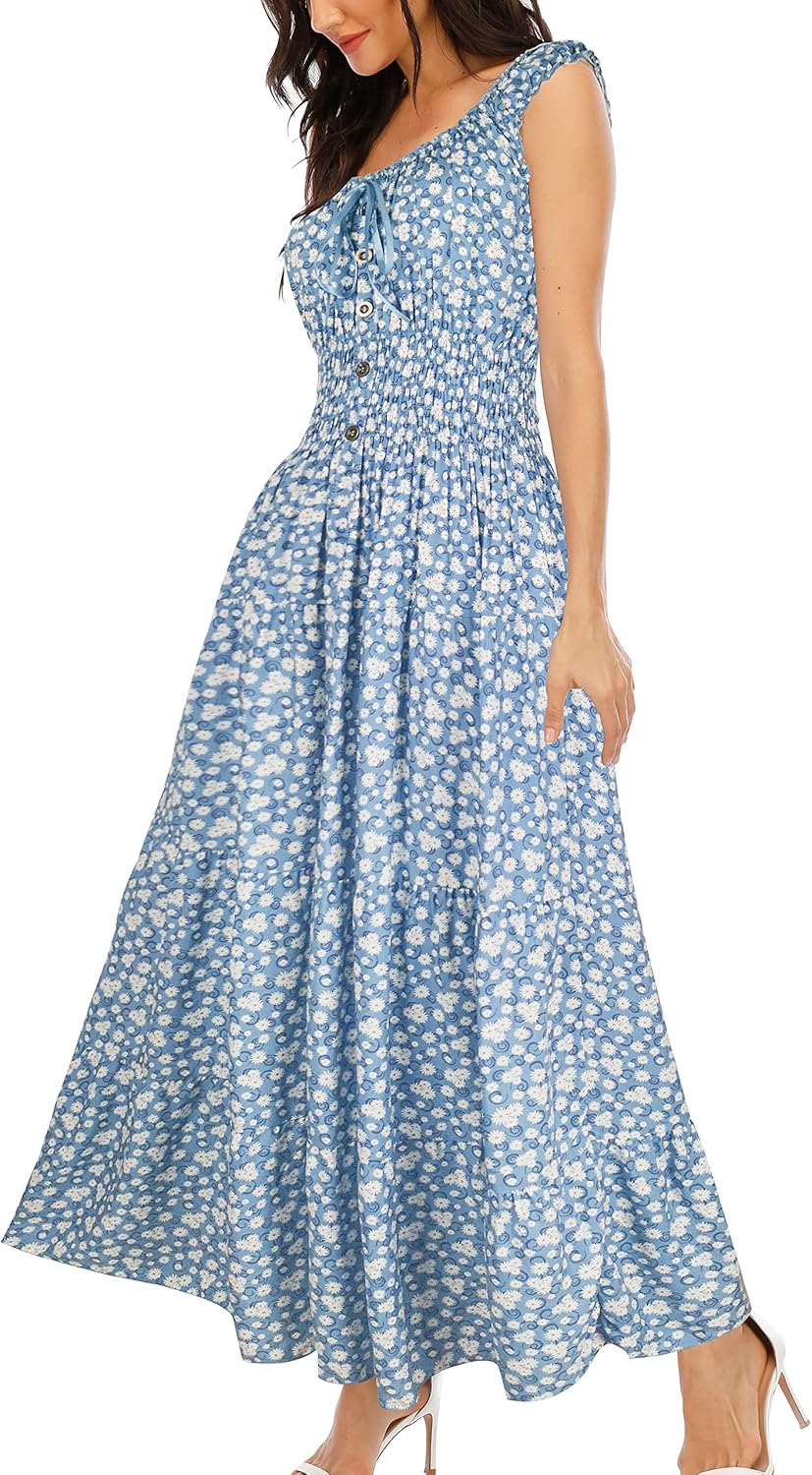 Women's Casual and Flowing Long Dress
