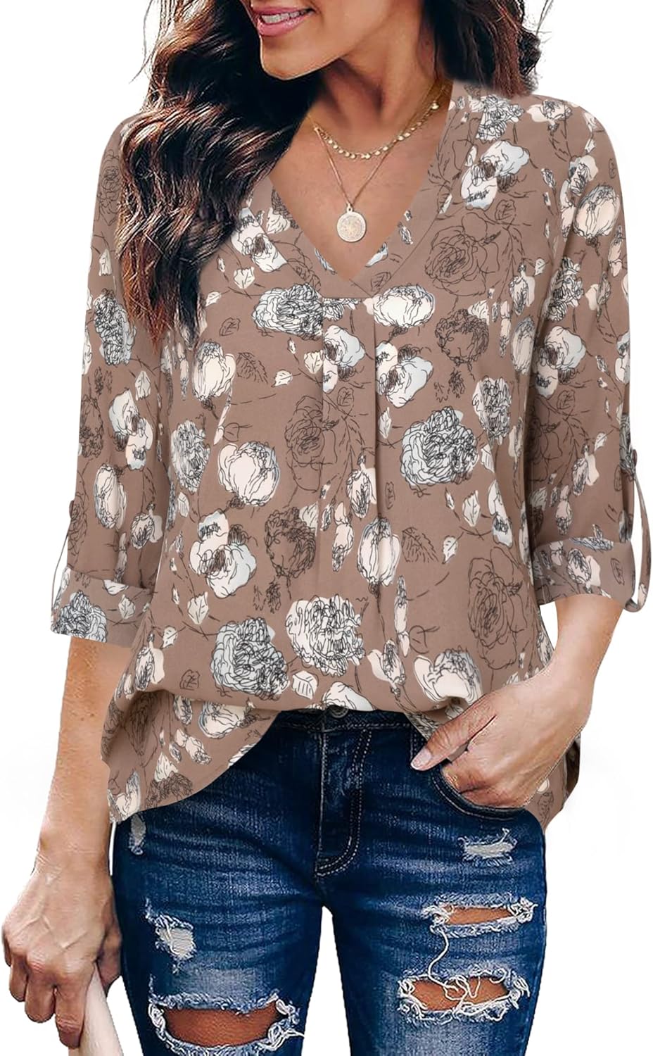 Lady's Long-sleeved Blouse