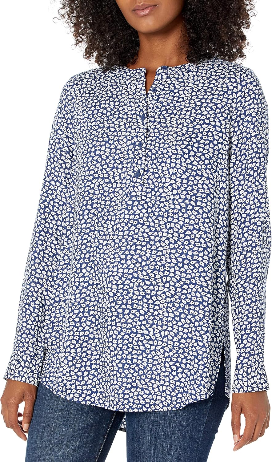 Women's Long-sleeved Knitted Blouse